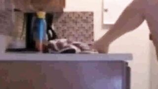 masturbating with my stepson is watching me