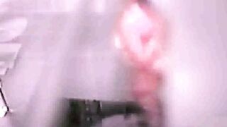 My super hot stepmother spied in the shower