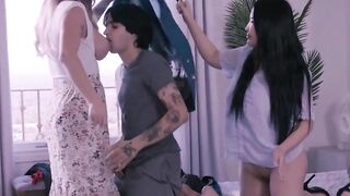 Big tit wives enjoying dick free use style