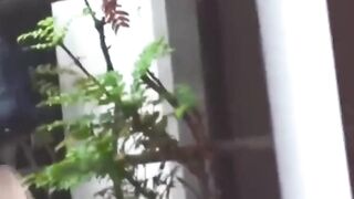 Discreet film of Asian babes rushed bladder relief