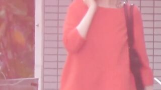 Hidden cam traps an Asian woman dashing to pee outdoors