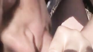 German Amateur Outdoor Creampie