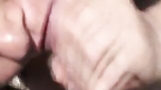 German Amateur Outdoor Creampie