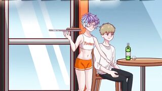 Serve hungry customers as a sexy femboy