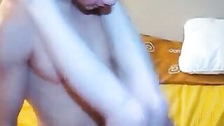 Babe gets covered with cum