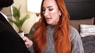 Trophy wife craves for bodyguards big black dick