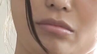 Teen sucks cock in a toilet