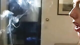 Busty slut pussy play