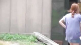 Watch Oriental hotties piss while hidden camera rolls