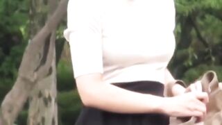 Oriental voyeur feeds fetish watching Japanese pee