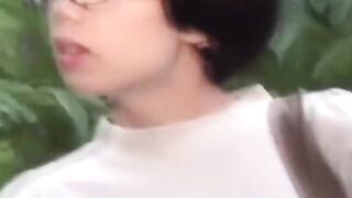 Oriental voyeur feeds fetish watching Japanese pee