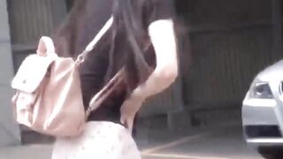 Oriental voyeur feeds fetish watching Japanese pee