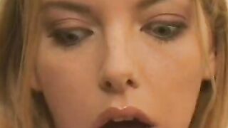 Sexy teen gives POV blowjob
