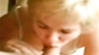 Mature Girl Sucks and Swallows