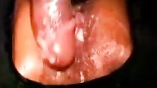 Black Cock Bareback Gloryhole Fuck