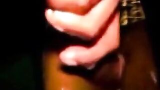 Black Cock Bareback Gloryhole Fuck