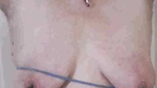 BDSM ordeal for saggy breasted slut Sarah