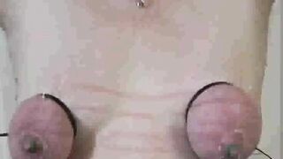 BDSM ordeal for saggy breasted slut Sarah