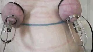 BDSM ordeal for saggy breasted slut Sarah