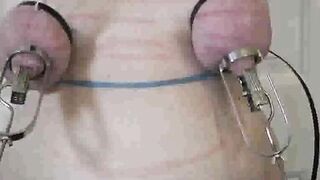 BDSM ordeal for saggy breasted slut Sarah
