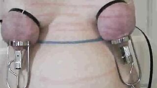 BDSM ordeal for saggy breasted slut Sarah