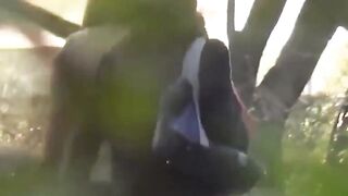 Voyeur films Japanese beauties spraying piss outdoors