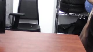 Vienna Black gets throat fucked by a cop