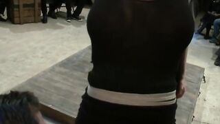 Huge Tits Nika Noire Power Flip Submission and Rough Sex in Public