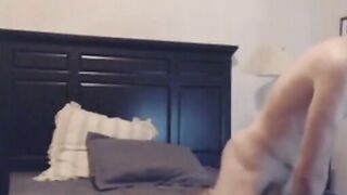 Amateur Guy Masturbates with Fleshlight on Webcam