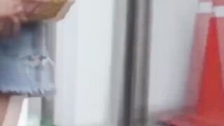 Japanese chicks desperate to pee recorded by a fetishist