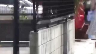 Japanese chicks desperate to pee recorded by a fetishist