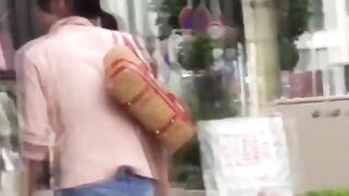 Japanese chicks desperate to pee recorded by a fetishist