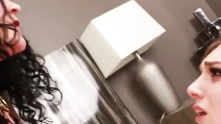 TranssexualNetwork.com - Kinky Cassidy Quinn pounded by a big plastic cock