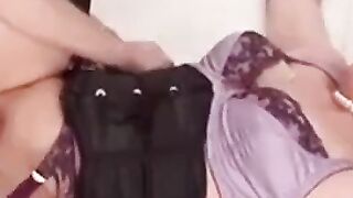 Older Man Barebacks Crossdresser for a Facial