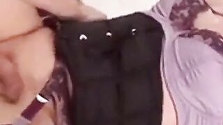 Older Man Barebacks Crossdresser for a Facial