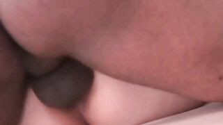 Busty Japanese Wife Takes BBC Creampie