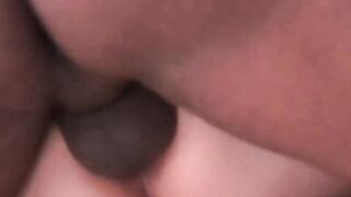 Busty Japanese Wife Takes BBC Creampie
