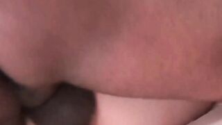 Busty Japanese Wife Takes BBC Creampie