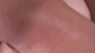 Busty Japanese Wife Takes BBC Creampie