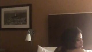 Big-Titted Black Beauty Shakes Her Fake Booty