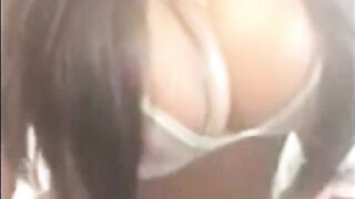 Big-Titted Black Beauty Shakes Her Fake Booty