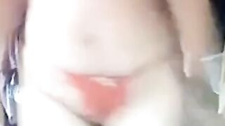 Asian MILF Teases on Webcam in Panties