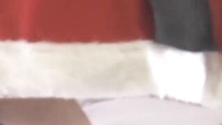 Short skirt brunette stars in a Japanese hidden camera