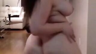 Big-Ass Amateur BBW Shakes Her Fat Ass