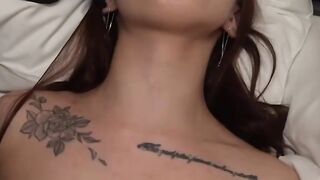 Cleaning lady fucks me while wifey is working