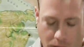 Tiny tit slut rides a big dick
