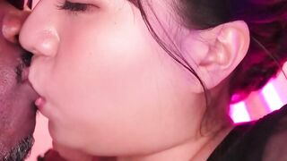 Big Tits Japanese MILF Sucks BBC Cum