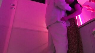 Big Tits Japanese MILF Sucks BBC Cum