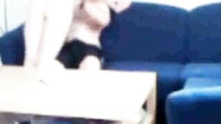 Sister-in-law caught fucking on the couch