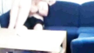 Sister-in-law caught fucking on the couch